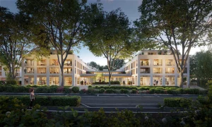 Co-coon Bois-Guillaume - Perspective vue face